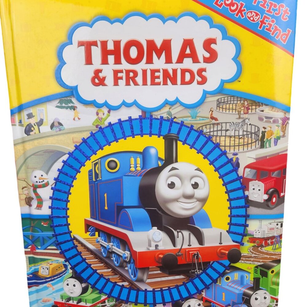 Thomas and Friends book first look and find padded board book trains